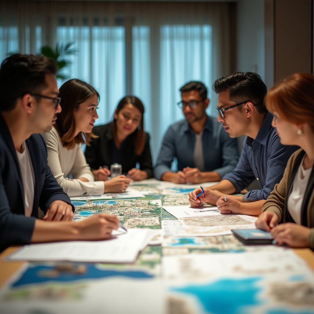Reunión estratégica del equipo de PuertoEcuador