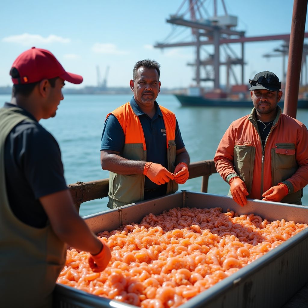Empresa camaronera ecuatoriana