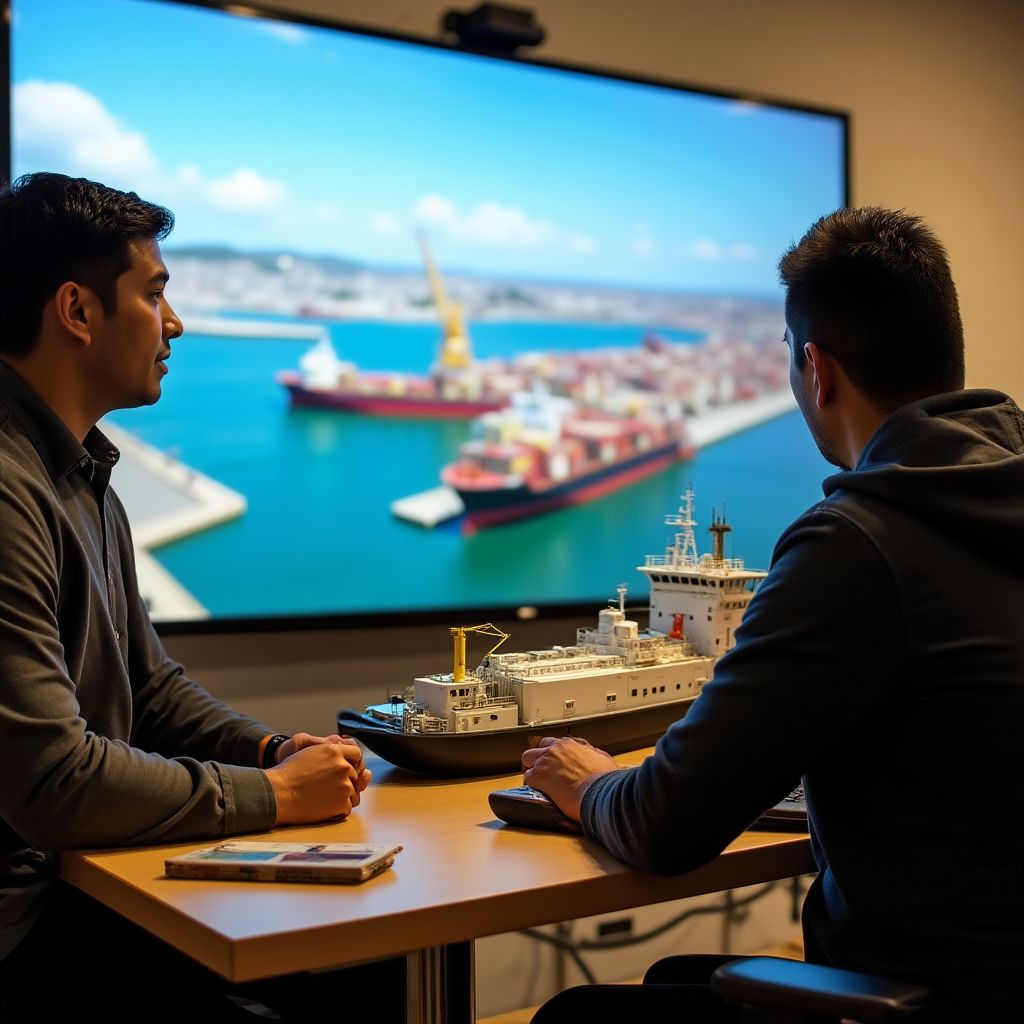 Capacitación especializada en operaciones portuarias